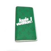 Pre-owned Fabric wallets Louis Vuitton Vintage , Green , Dames