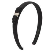 Pre-owned Canvas hair-accessories Salvatore Ferragamo Pre-owned , Blac...