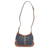 Pre-owned Denim handbags Gucci Vintage , Blue , Dames