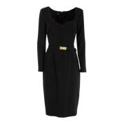 Elegante jurk voor vrouwen Pinko , Black , Dames