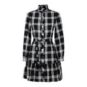 Stijlvolle Zwarte Jurk Outlet Prijs Pinko , Black , Dames