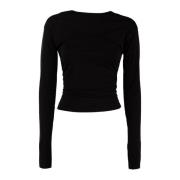 Mouwloze Top Zwart Outlet Prijs Pinko , Black , Dames