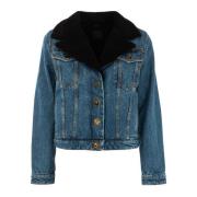 Denim jas Dames Winter Blauw Pinko , Blue , Dames