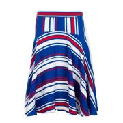 Multicolor Crepe Rok Tommy Hilfiger , Multicolor , Dames