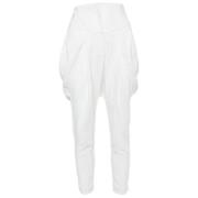 Pre-owned Fabric bottoms Givenchy Pre-owned , White , Dames