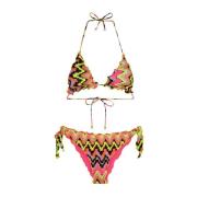 Triangle Bikini EN Verstelbare Knoop Slip Frou Frou Ethos F**k , Pink ...