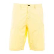 Heren Bermuda Jeans Shorts Liu Jo , Yellow , Heren