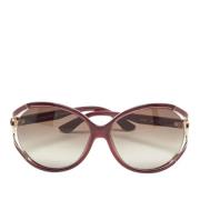 Pre-owned Acetate sunglasses Salvatore Ferragamo Pre-owned , Red , Dam...