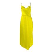 Elegante Lange Zomerjurk Dames Geel Fracomina , Yellow , Dames