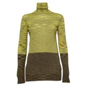 Pre-owned Knit tops Missoni Pre-owned , Yellow , Dames