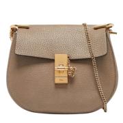 Pre-owned Leather shoulder-bags Chloé Pre-owned , Beige , Dames