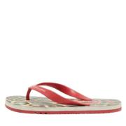 Pre-owned Rubber flats Dolce & Gabbana Pre-owned , Red , Dames