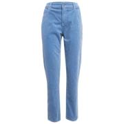 Pre-owned Corduroy jeans Armani Pre-owned , Blue , Dames