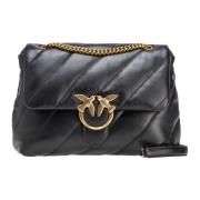 Love Birds Diamond Cut Tas Pinko , Black , Dames