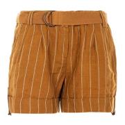 Beige Dames Shorts Quinn Rome Tommy Hilfiger , Beige , Dames