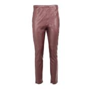 Elegante Skinny Rode Broek Outlet Prijs Pinko , Red , Dames