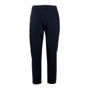 Elegante Heren Katoenen Chino Broek Liu Jo , Blue , Heren