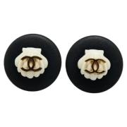 Pre-owned Plastic chanel-jewelry Chanel Vintage , Black , Dames