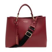 Tas type shopper Emporio Armani , Red , Dames