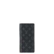 Pre-owned Leather wallets Louis Vuitton Vintage , Gray , Dames