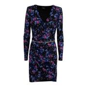 Elegante Korte Jurk Blossom Flower Liu Jo , Multicolor , Dames