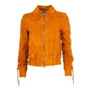 Elegante Zomerjas voor Vrouwen Patrizia Pepe , Orange , Dames