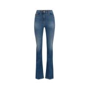 Blauwe Jeans voor Vrouwen Elisabetta Franchi , Blue , Dames