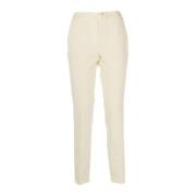 Elegante Zomer Cigaret Broek Liu Jo , White , Dames