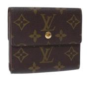 Pre-owned Canvas wallets Louis Vuitton Vintage , Brown , Dames