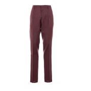 Elegante Heren Wol Chino Broek Liu Jo , Purple , Heren