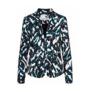 Blazer met ruitpatroon &Co Woman , Multicolor , Dames