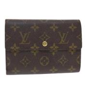 Pre-owned Canvas wallets Louis Vuitton Vintage , Brown , Dames