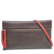 Pre-owned Coated canvas handbags Carolina Herrera Pre-owned , Brown , ...