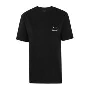 Blije Korte Mouw T-shirt PS By Paul Smith , Black , Heren