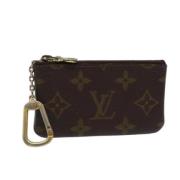 Pre-owned Canvas wallets Louis Vuitton Vintage , Brown , Dames