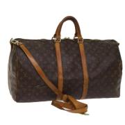 Pre-owned Canvas travel-bags Louis Vuitton Vintage , Brown , Dames