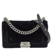 Pre-owned Fabric chanel-bags Chanel Vintage , Black , Dames