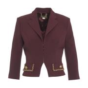 Multicolour Blazer Aw24 Elisabetta Franchi , Brown , Dames