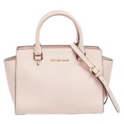 Pre-owned Leather handbags Michael Kors Pre-owned , Pink , Dames