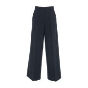 Blauwe Broek Aw24 Ottod'Ame , Blue , Dames