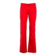 Herenjeans Rood Ryder Stijl Tommy Hilfiger , Red , Heren