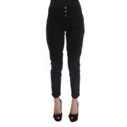 Rechte jeans Costume National , Black , Dames