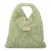 Shearling Handtas Reseda MM6 Maison Margiela , Green , Dames