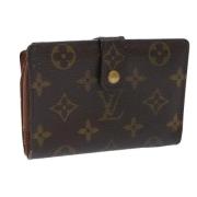 Pre-owned Canvas wallets Louis Vuitton Vintage , Brown , Dames