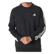 3S Hoodie Adidas , Black , Heren