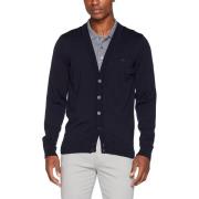 Blauwe Wollen Cardigan Trui Lacoste , Blue , Heren