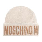 Pet met logo Moschino , Beige , Unisex