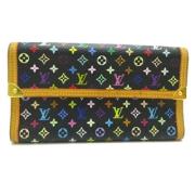 Pre-owned Fabric wallets Louis Vuitton Vintage , Black , Dames