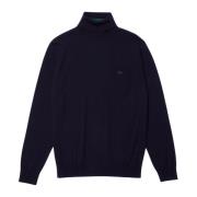 Blauwe Sweater Collectie Lacoste , Blue , Heren