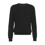 Zwarte Gebreide Trui Aw24 Ralph Lauren , Black , Heren